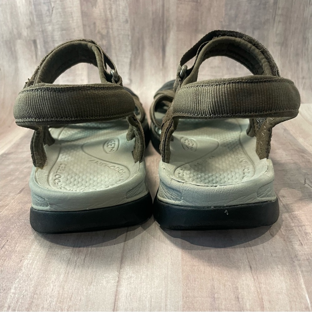 Keen Rose Ankle Strap Sport Sandals Brown w/ Black Cap Toe Women's Size 10 - Picture 5 of 11